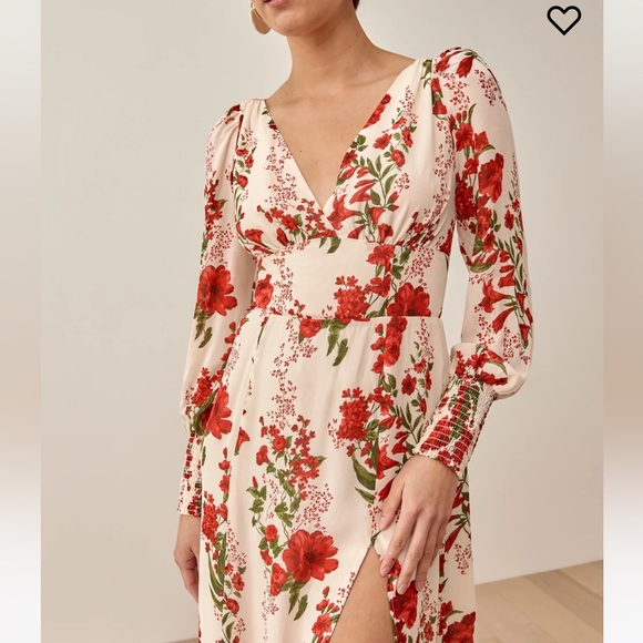 Reformation Lindero Dress . Size 0. - Picture 3 of 6